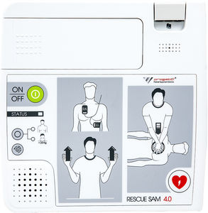 halbautomatischer externer Defibrillator 1