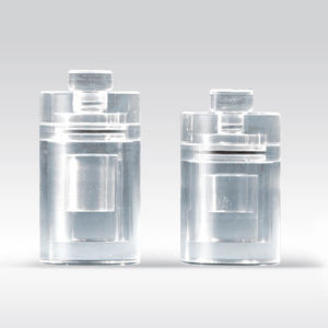 Spritze mit Abschirmung - LGH Series - Comecer - für Nuklearmedizin / Glas