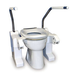 Toilettensitzerhöhung mit Armlehnen 1