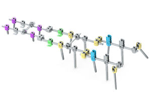 Stabilisierungssystem für Osteosynthese / Brust Lendenwirbelsäule und Kreuzbein