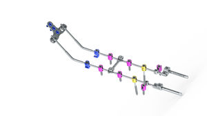 okzipito-zervikales Stabilisierungssystem für Osteosynthese