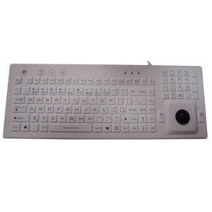 Medizinische Tastatur / mit Zeigegerät