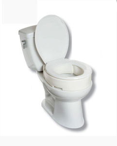Toilettensitzerhöhung mit Deckel 1