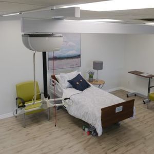 Transferschiene für Patientenlifter 1