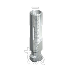gerades Analog für Dentalimplantat / Edelstahl / inneres Sechseck