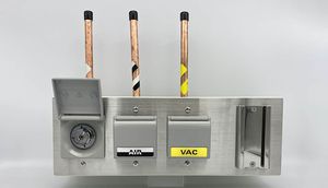 Steckdose für medizinische Gase 1