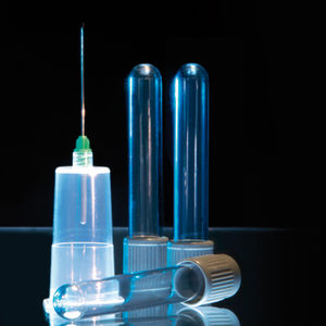 Probenahmeröhrchen für Diabetesanalyse / zylinderförmig / Blut / K3-EDTA