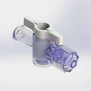 Infusionsverbinder mit Absperrhahn