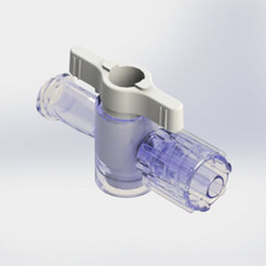 Infusionsverbinder mit Absperrhahn