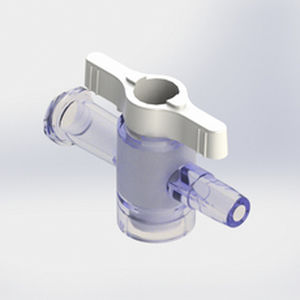 Infusionsverbinder mit Absperrhahn