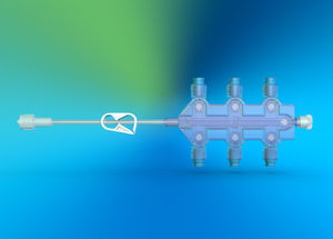 6-Wege-Infusionsverteiler 1