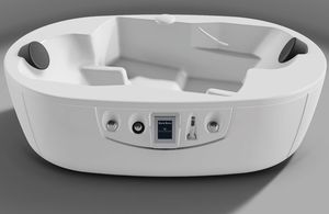 Badewanne für Wassermassage / Doppelsitzer