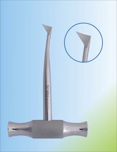 gebogenes Dentales Luxationsinstrument