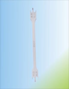 Positionierungssystem für kieferorthopädische Klammern