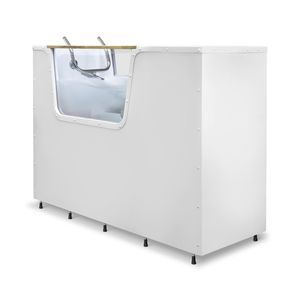 Badewanne für Wassermassage / Fahrradergometer