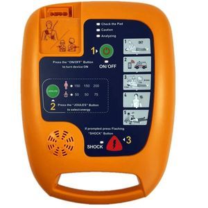 halbautomatischer externer Defibrillator