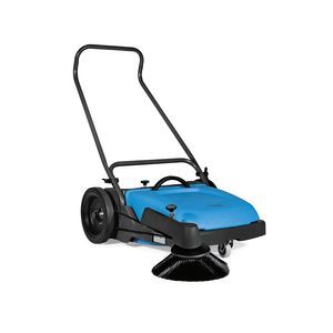 handgeführter Kehrmaschine