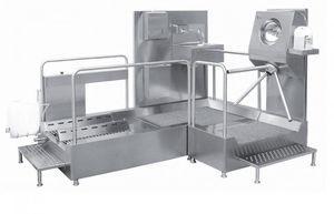 Reinigungsstation für die Medizinische Industrie
