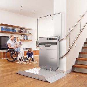 zusammenklappbarer Treppenlift 1