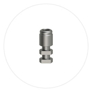 Analog für Dentalimplantat / Edelstahl 1
