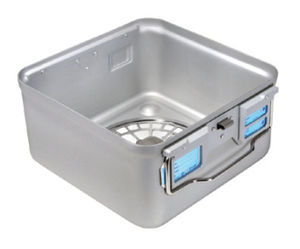 Sterilisationscontainer für Instrumente / mit Filter / mit Ventil / Aluminium