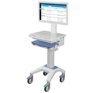 höhenverstellbarer Computerwagen 1