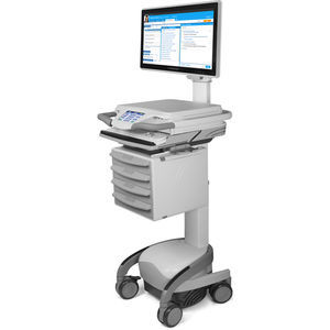Computerwagen mit Schublade