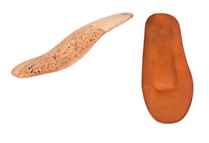 Orthopädische Einlegesohlen / Längsgewölbestütze 1