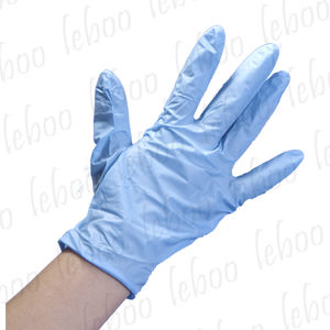 medizinische Handschuhe / Nitril / puderfrei / gepudert