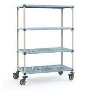 modulares Regal / offene Bauweise / mobil / antibakteriell