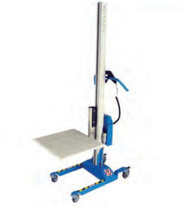 Wagen für Materialumschlag / elektrisch / höhenverstellbar