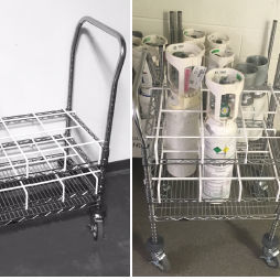 Sauerstoffwagen / Vielzweck / Gasflaschenträger / Medikamente