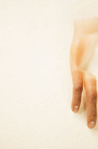 Kosmetische Handprothese