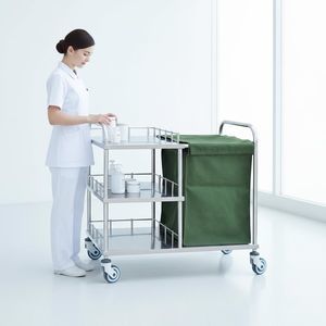 Sackhalterwagen für dreckige Wäsche 1