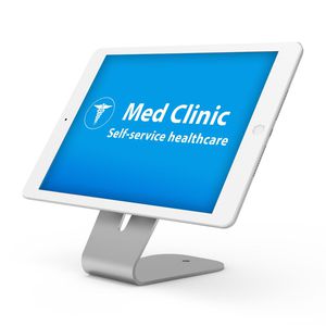 Tisch-Monitorhalterung / für Medizintechnik