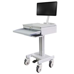 höhenverstellbarer Computerwagen 1