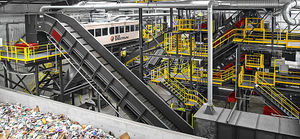 Magnetsortieranlage