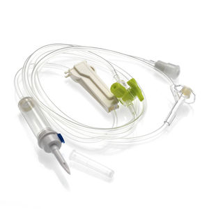 Infusionsset mit Filter zur Vorbeugung von Partikel-Kontamination