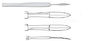 Chirurgisches Messer / Knorpel 1