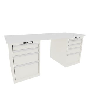 Arbeitsfläche mit Schublade
