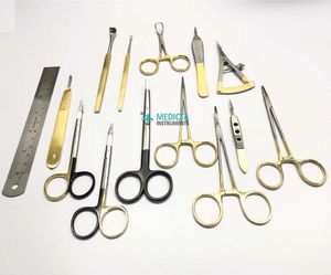 Instrumentenset für Blepharoplastik