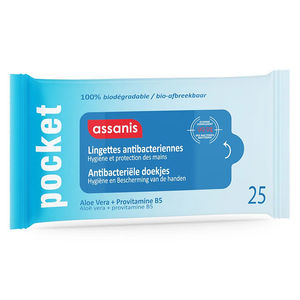 Feuchte Reinigungstücher / für die Handhygiene
