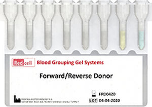 Blutgruppenbestimmungs-Testkit 1