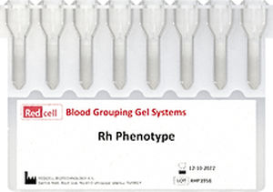 Blutgruppenbestimmungs-Testkit 1