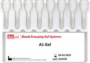 Blutgruppenbestimmungs-Testkit 1