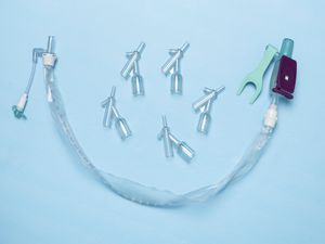 respiratorischer Absaug Katheter