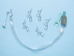 respiratorischer Absaug Katheter