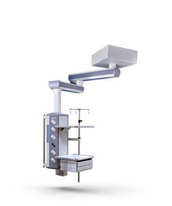 deckenmontierter Verteilerarm 1