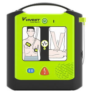 halbautomatischer externer Defibrillator