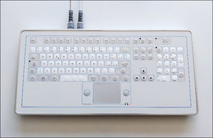 Touchpad-Tastatur